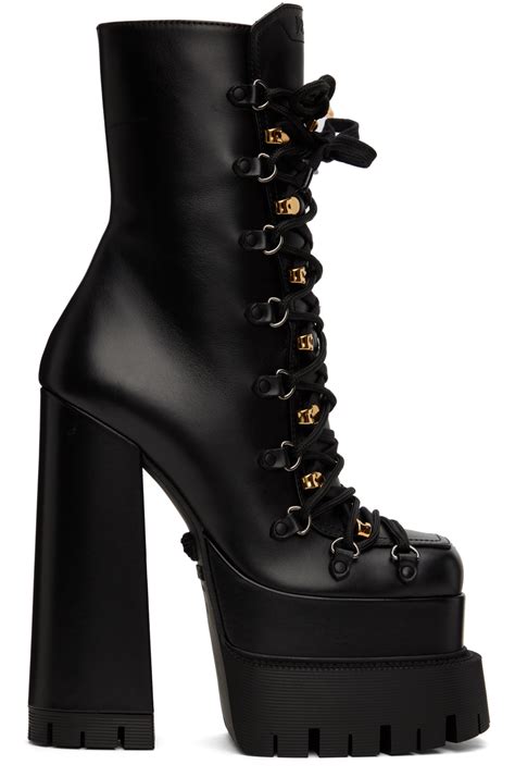 versace aevitas platform boots|versace thigh high boots.